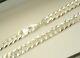 10.8mm 925 Sterling Silver Men's Flat Cuban Link Chain Or Bracelet 8 2426 28