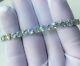 11ct Round Cut Lab Created Diamond Women's Bracelet 14k White Gold Plated Silver