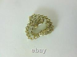 14K Yellow Gold Finish 9.0 Carat Diamond Tennis Women's Bracelet S Link 7.50