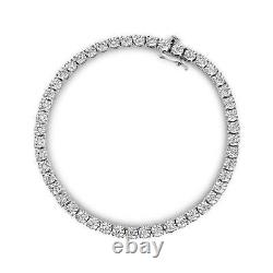 1.0 Carat Miracle Diamond Tennis Bracelet in Sterling Silver 7