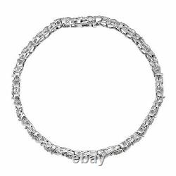 1/4 ct Diamond Tennis Bracelet in Sterling Silver, 7