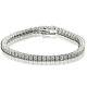 1 Cts Women's Tennis Bracelet With Natural Round Diamonds White Gold Finish