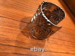 2003 Tiffany & Co. Daisy Cuff Bracelet in Sterling Silver and Gold