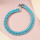 25. Ct Marquise Natural Turquoise Women Tennis Bracelet In 925 Sterling Silver