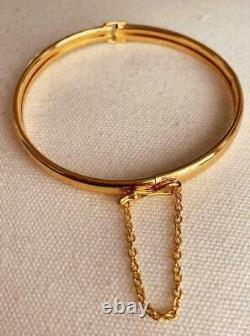 2.00Ct Women's Wedding Gift Bangel Bracelet 14K Yellow Gold Finish