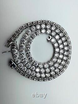 2-6mm Moissanite Tennis Bracelet 925 Sterling Silver Yellow, Rose Gold Plated