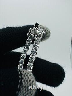 2-6mm Moissanite Tennis Bracelet 925 Sterling Silver Yellow, Rose Gold Plated