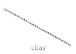 2 CT Tennis Bracelet with Lab Grown Diamond CVD HPHT Sterling Silver VS Clarity