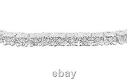 30 Carat Mens White Gold Finish Fanook Real Diamond 1 Row Link Tennis Bracelet