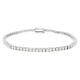 3.0mm 5.56ct Moissanite Tennis Bracelet 7 Solid 925 Sterling Silver Pass Tester