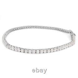 3.0MM 5.56Ct MOISSANITE Tennis Bracelet 7 SOLID 925 Sterling Silver Pass Tester