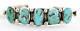 $480tag Navajo. 925 Sterling Silver Natural Turquoise Native American Bracelet