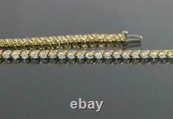 5.00 Ct Round Brilliant Cut Simulated Diamond 925 Silver Tennis Bracelet