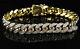 5 Ct Round Cut Diamond Miami Curb Cuban Link Bracelet 14k Solid Yellow Gold Over