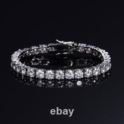 5mm Moissanite Tennis Chain Bracelet Women Men 925 Sterling Silver Pass Tester