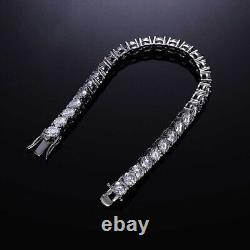 5mm Moissanite Tennis Chain Bracelet Women Men 925 Sterling Silver Pass Tester