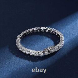 5mm Moissanite Tennis Chain Bracelet Women Men 925 Sterling Silver Pass Tester