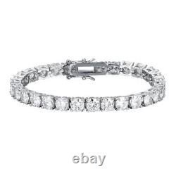 5mm Moissanite Tennis Chain Bracelet Women Men 925 Sterling Silver Pass Tester