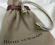 $625 David Yurman 5mm Cable Classic Bracelet With Gold Dome And 14k Gold W Pouch