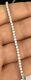 7.00 Carat Round Cut Diamond S-link Tennis Bracelet 14k White Gold Over 7.25