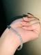 7 Ct Round Cut Natural Moissanite Tennis Women's Bracelet In 925 Sterling Silver