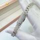 8mm Real Moissanite Cuban Bracelet Double Rows 925 Silver Passes Tester Hip Hop