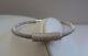 925 Sterling Silver Designer Micro Pave Italian Bracelet With 3 Ct Lab Accents