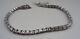 925 Sterling Silver Ladies Tennis Bracelet With 6 Cts Simulant Diamond/ 7 1/2'