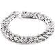 925 Sterling Silver 13.5mm Thick Big Miami Cuban Curb Chain Link Bracelet Mens