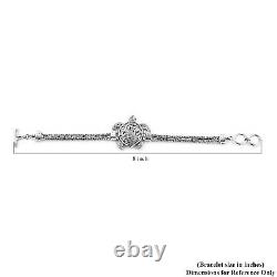 925 Sterling Silver Bracelet Bridal Wedding Jewelry Gift for Women Size 7.5