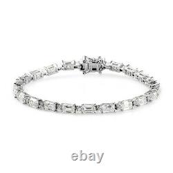 925 Sterling Silver Bracelet Jewelry Made with Finest Cubic Zirconia Ct 24.4