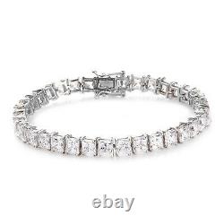 925 Sterling Silver Bracelet Made with Finest Cubic Zirconia Size 7.5 Ct 26.3