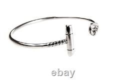 925 Sterling Silver Bracelet Polo Traditional Mallet Adjustable Bracelet Bungle