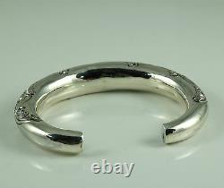 925 Sterling Silver Cuff Bracelet 36.6g