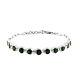 925 Sterling Silver Diopside Bracelet Jewelry Gift For Women Size 7.25 Ct 5.9