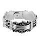 925 Sterling Silver Fashion Bracelet Jewelry Gift For Women Size 7.75