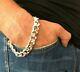 925 Sterling Silver Men's Cuban Curb Link Chain 8.5 Fine Bracelet Jewelry 60 Gr