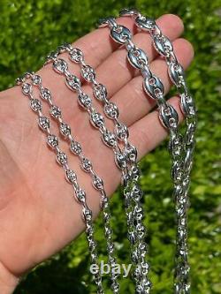 925 Sterling Silver Puffed Mariner Link Chain Necklace Or Bracelet 6-12mm 7-30