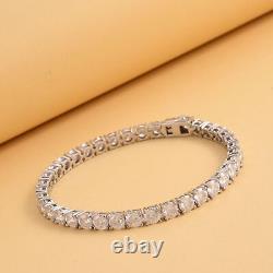 925 Sterling Silver Rhodium Plated Tennis Bracelet Jewelry for Women Size 6.5