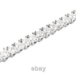 925 Sterling Silver Tennis Bracelet Moissanite Jewelry For Women Size 8 Ct 5