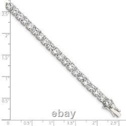 925 Sterling Silver Tennis Bracelet for Womens Perfect Gift for Her L-7'' 10.95g