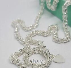 925 Sterling Silver Turkish Chain High Quality Necklace Bracelet 4mm Size 730