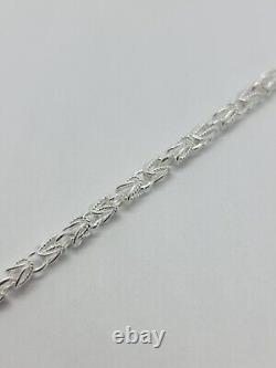 925 Sterling Silver Turkish Chain High Quality Necklace Bracelet 4mm Size 730