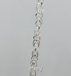 925 Sterling Silver Turkish Chain High Quality Necklace Bracelet 4mm Size 730