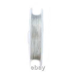 925 Sterling Silver wire Half Hard Round-1/2 Round-Square 20 21 22 24 26 28 30Ga