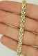 925 Yellow Sterling Silver 12 Ct Round Cut Simulated Diamond Tennis Bracelet
