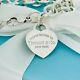 9 Large Please Return To Tiffany & Co Heart Tag Silver Charm Bracelet