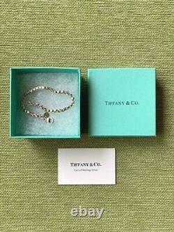 Auth Tiffany & Co. Venetian Link Bracelet Sterling Silver 925 withBOX DHL