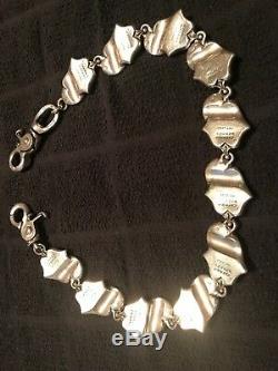 Authentic Chrome Hearts Sterling Silver Rolling Stones Tongue & Lips necklace