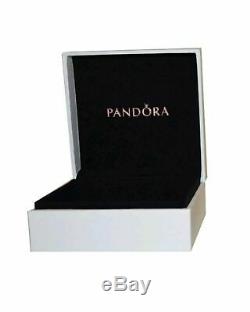 Authentic Pandora Silver Charm Bracelet ROSE GOLD LOVE HEART European BeadsNIB